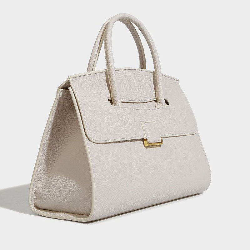 Luxury orange color fashion women handbag