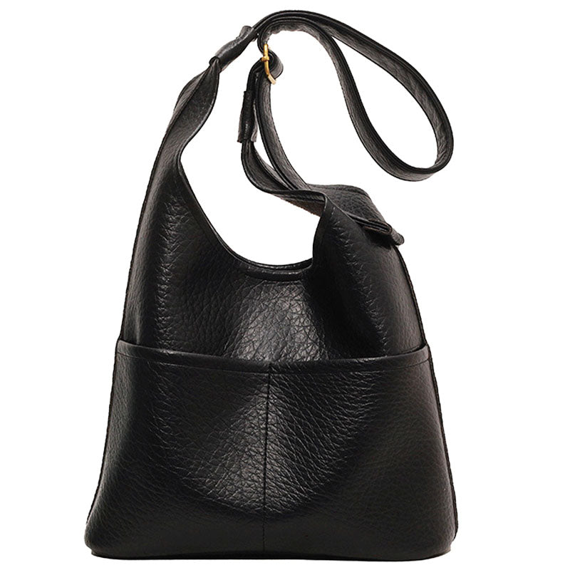 Leisure Style Luxury Design Soft Vegan Leather Women Handbag