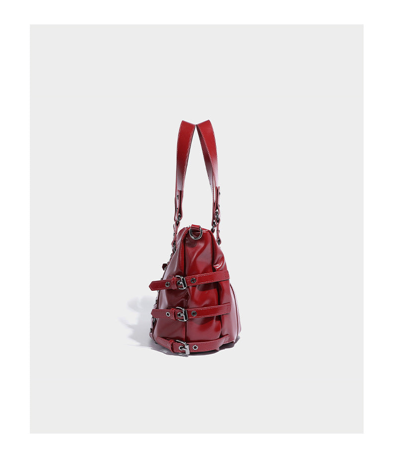 Fashion women handbag with punk nails