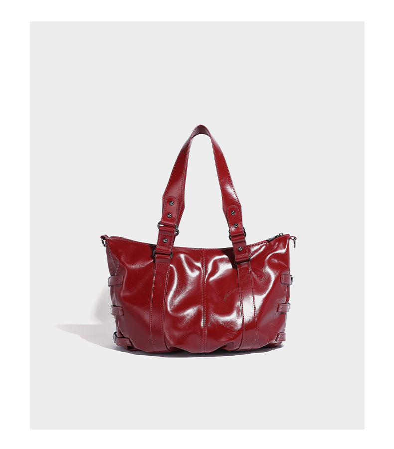 Fashion women handbag with punk nails