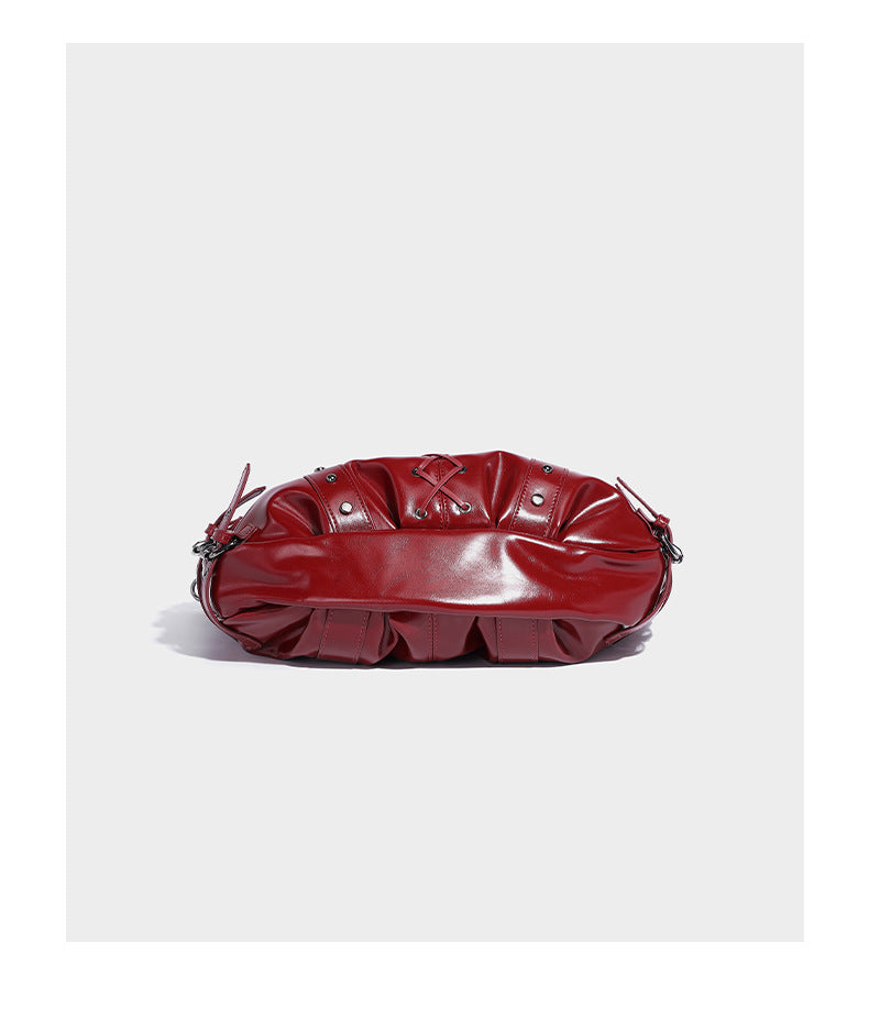 Fashion women handbag with punk nails