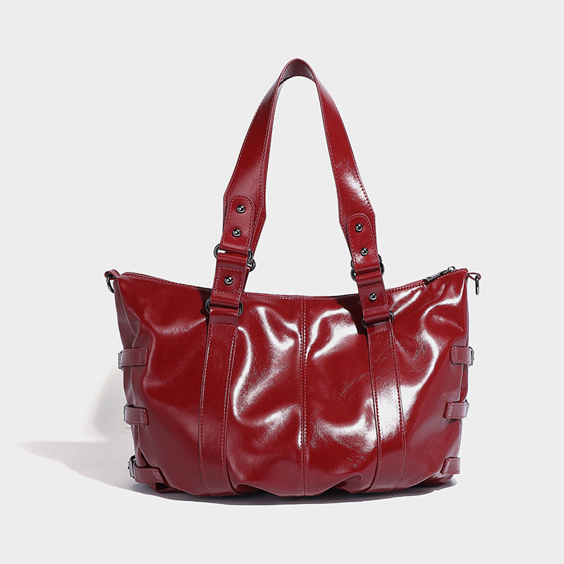 Fashion women handbag with punk nails