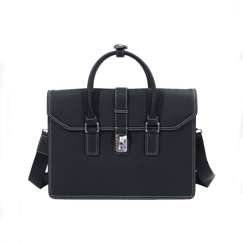 Fashion Luxury Design Business Men Briefcase with Laptop Pocket for Working Daily