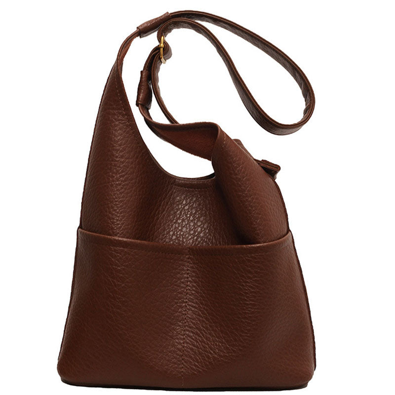 Leisure Style Luxury Design Soft Vegan Leather Women Handbag