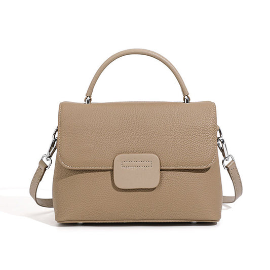 Casual Design Portable Lady Handbag with Detachable Long Strap