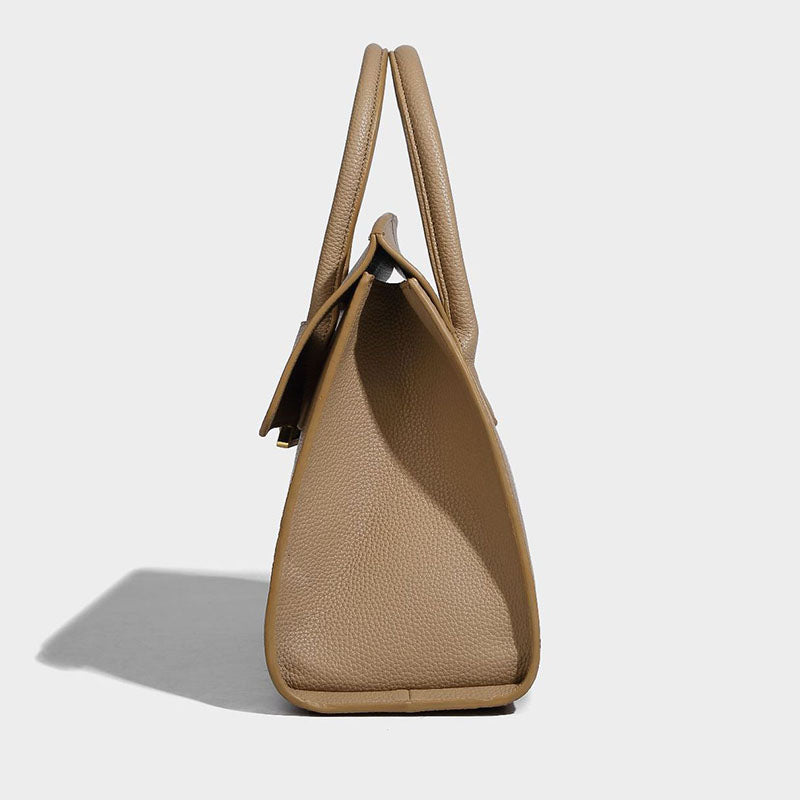 Luxury orange color fashion women handbag