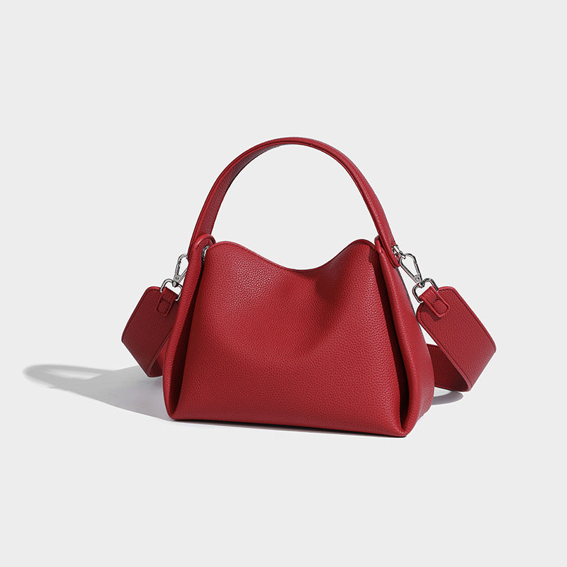 Soft Fabric Women's Bag Niche Handheld Shoulder Women's Crossbody Bag