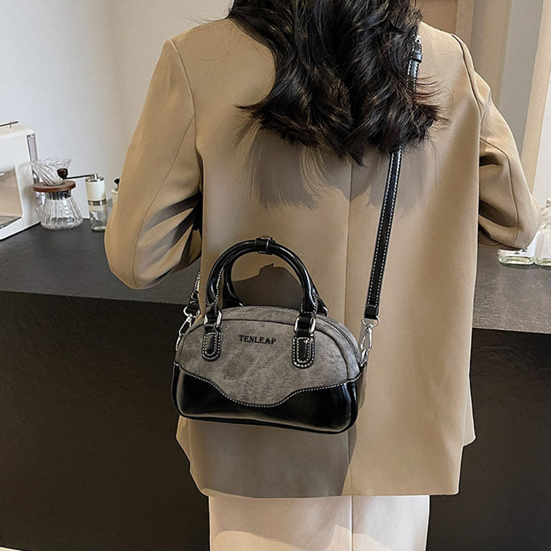 Fashion Design Women Pillow Handbag with Adjustable Long Strap