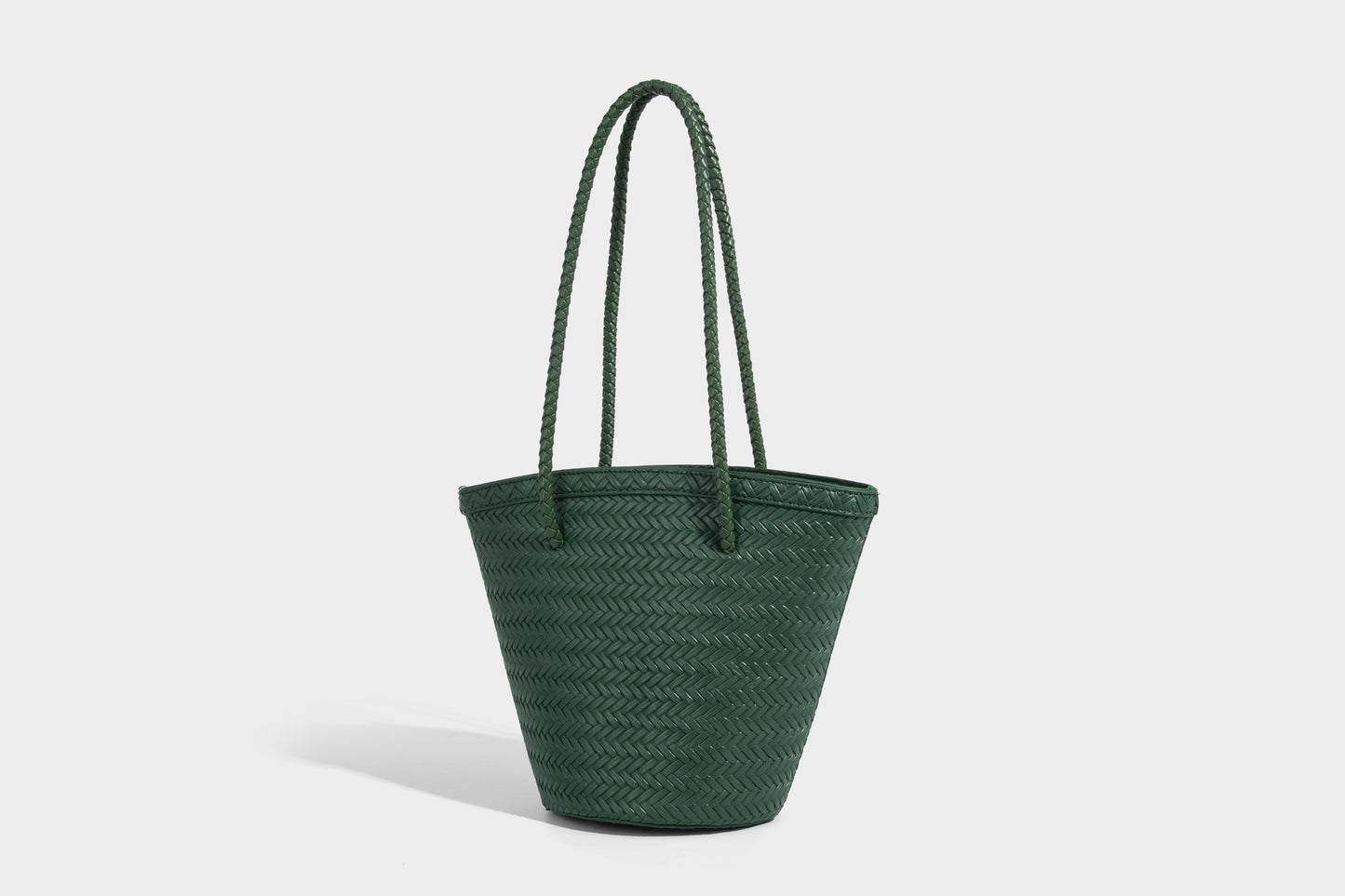 Fashion woven bucket bag