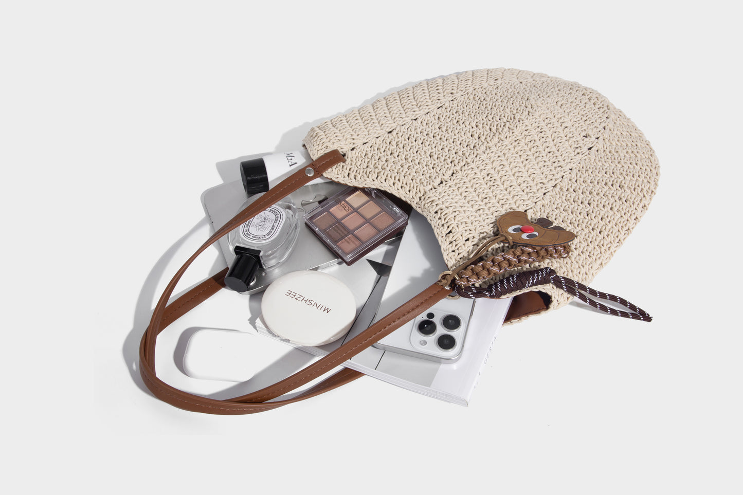 Leisure design women's handbag with large capacity and light weight