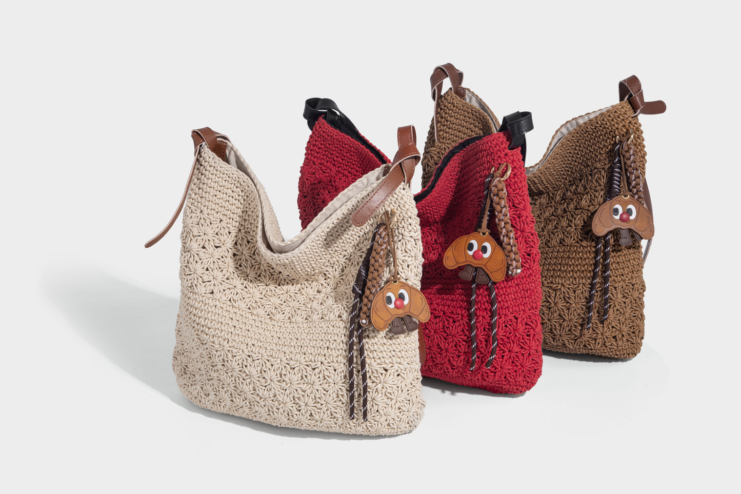 Woven fabric leisure design women's tote bag