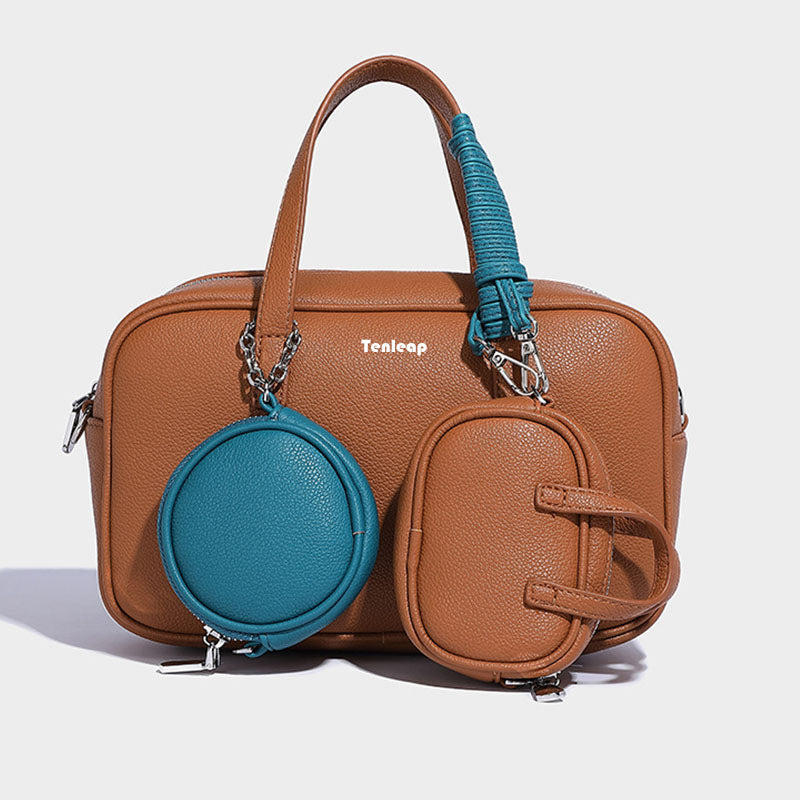 Fashion Style Women Bag Set With Small Coin Pouch