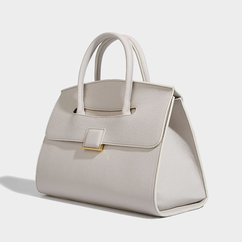 Luxury orange color fashion women handbag