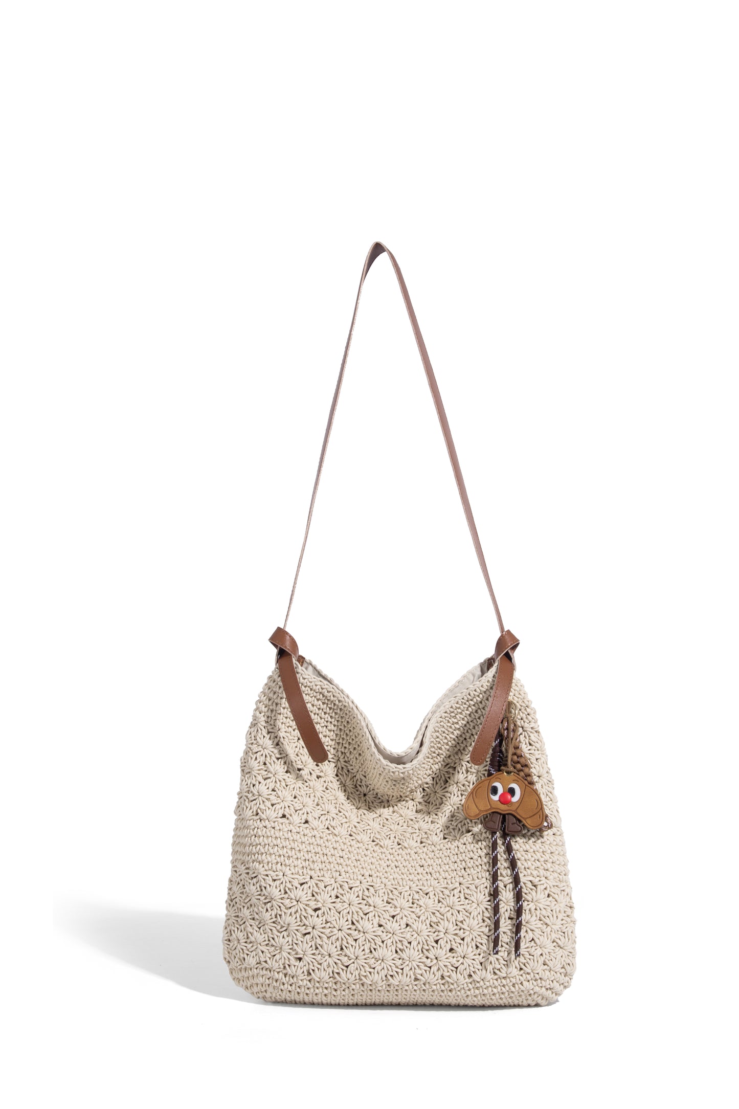 Woven fabric leisure design women's tote bag