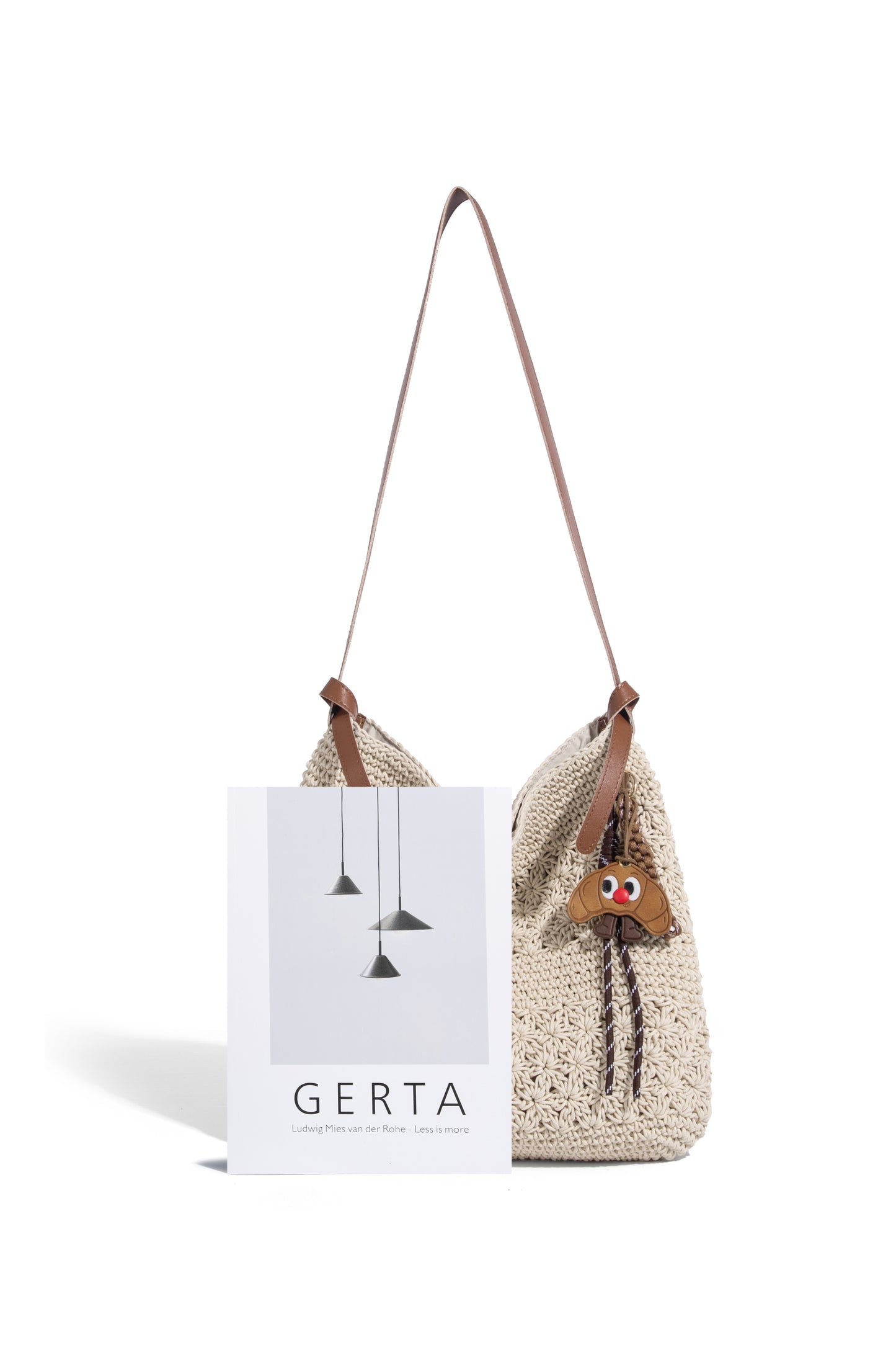 Woven fabric leisure design women's tote bag