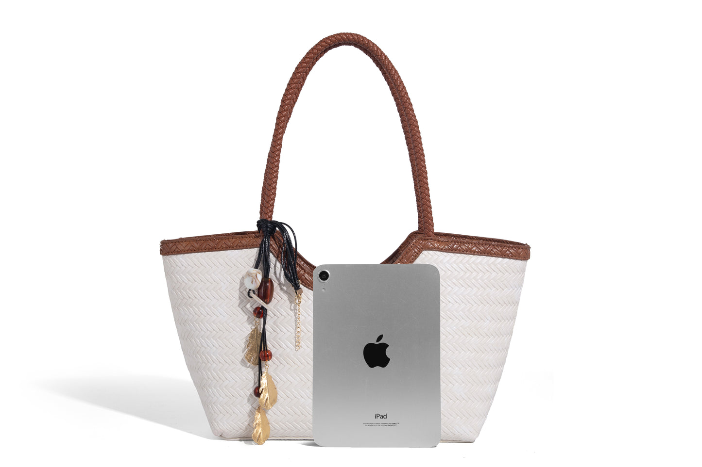 Stylish Lady Woven design fabric Women Handbag