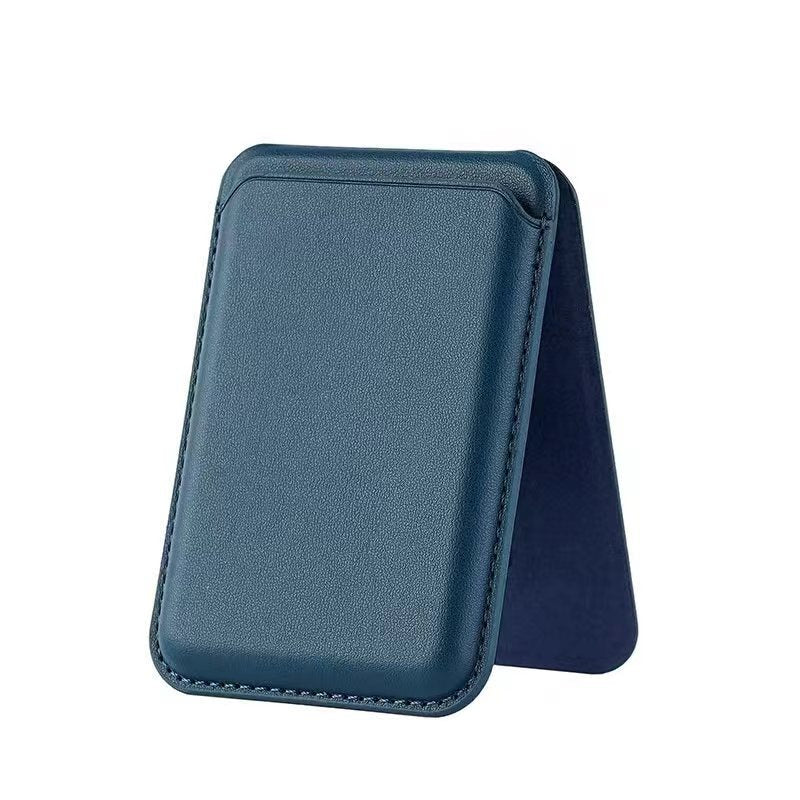 Apple 17 MagSafe phone card holder strong magnetic card case iPhone 16 foldable wallet stand