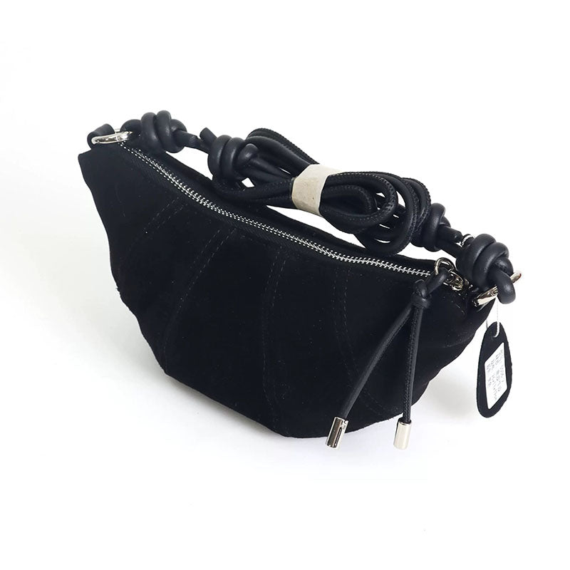 Fashion design velvet lady crossbody bag