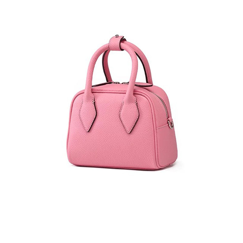 Mini size luxury brand design lady handbag with zipper closure