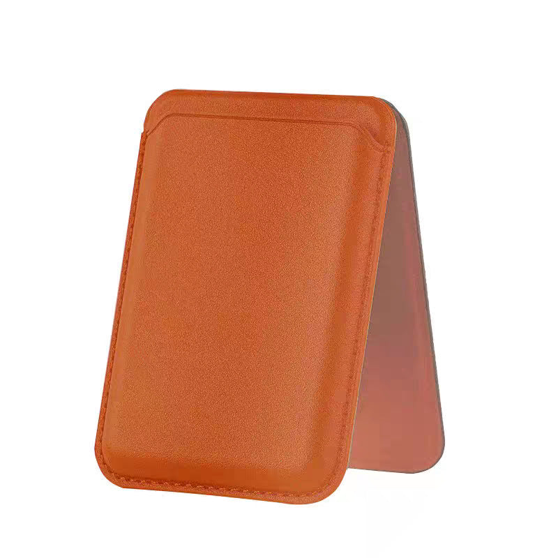 Apple 17 MagSafe phone card holder strong magnetic card case iPhone 16 foldable wallet stand