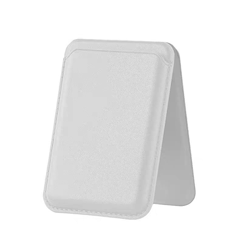 Apple 17 MagSafe phone card holder strong magnetic card case iPhone 16 foldable wallet stand
