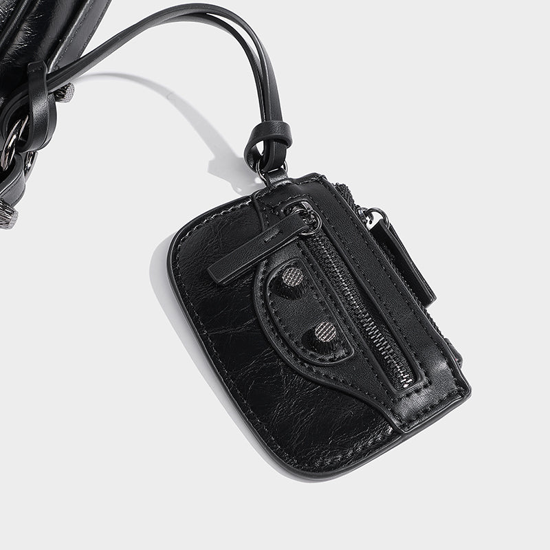 Women Armpit Bag Autumn Winter Handbag PU Leather Shoulder Bag Top Handle Bag