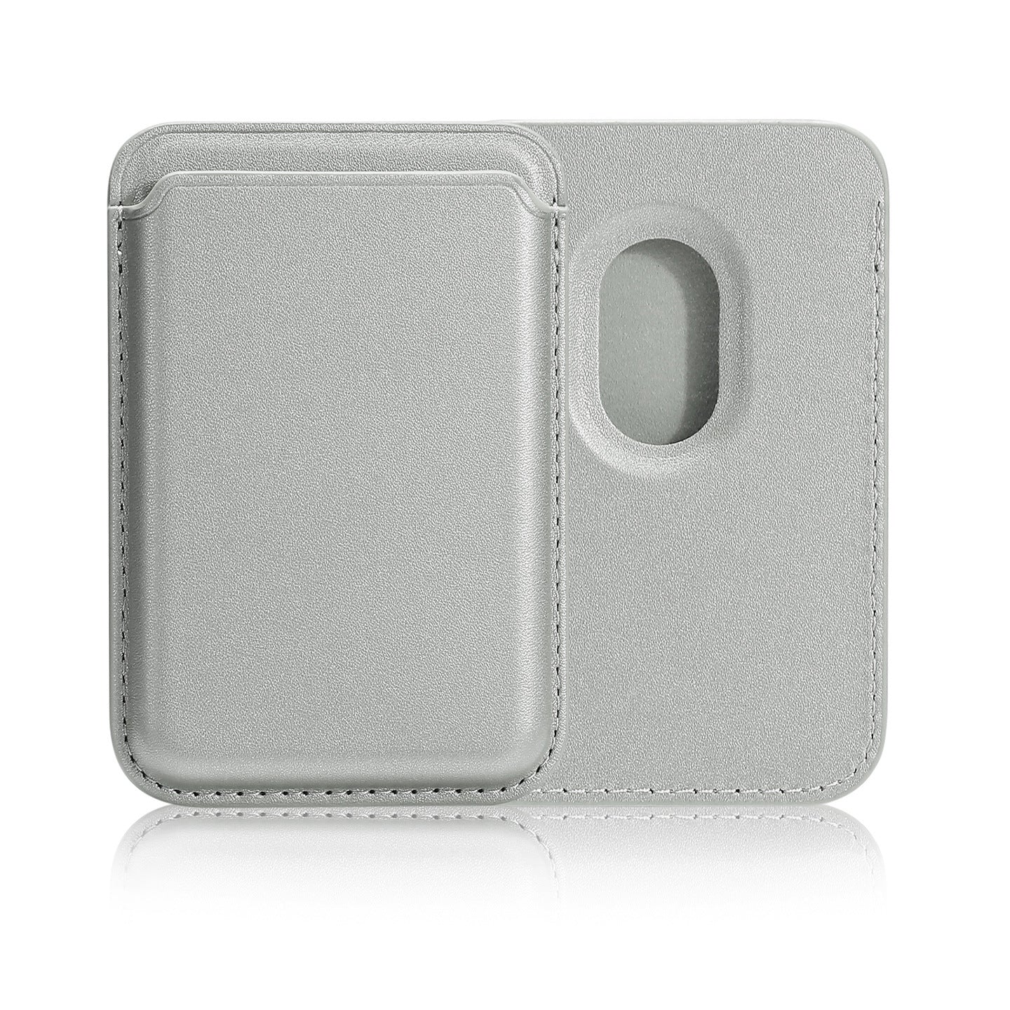 Ultra-thin phone back sticker Magsafe magnetic card holder case for iPhone