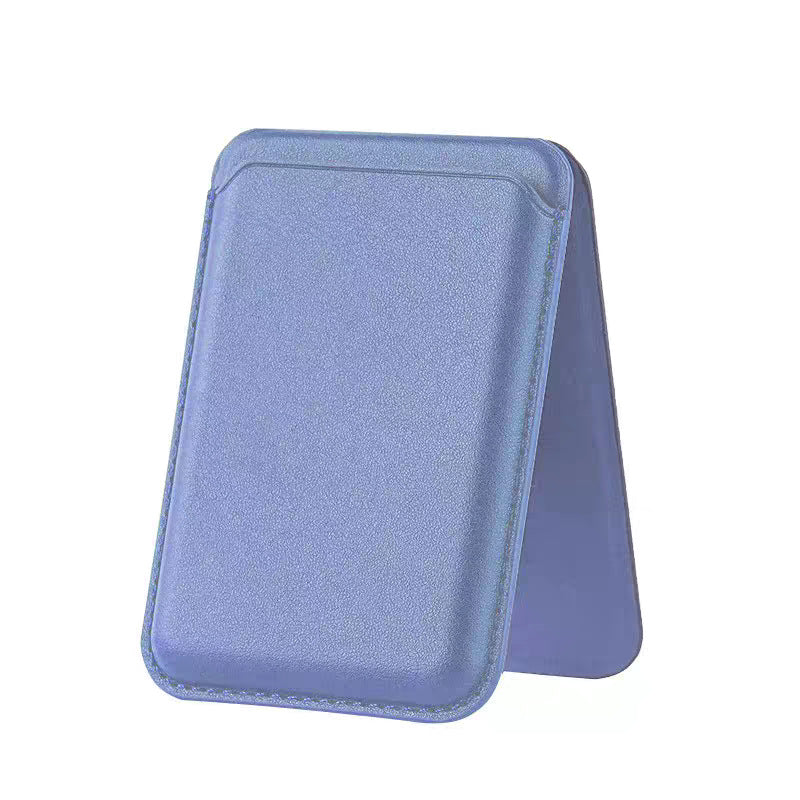 Apple 17 MagSafe phone card holder strong magnetic card case iPhone 16 foldable wallet stand