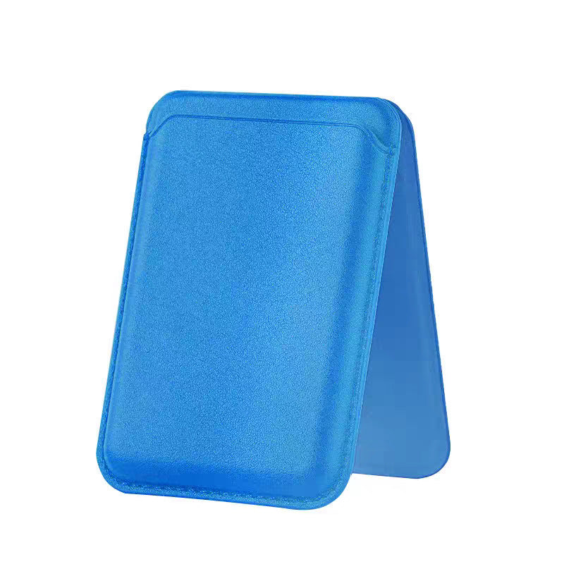 Apple 17 MagSafe phone card holder strong magnetic card case iPhone 16 foldable wallet stand