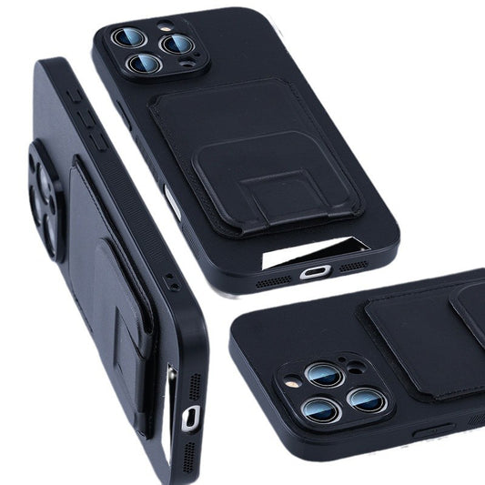 Ready To Ship Detachable Magnetic Credit Card Holders Leather Phone Stand for Mobile Phone