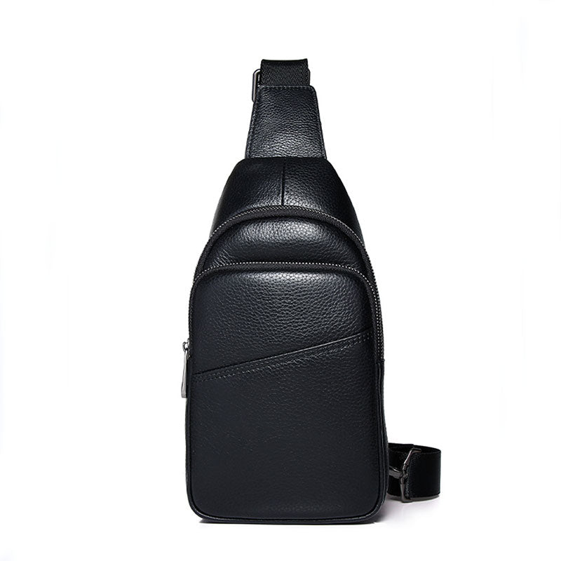 Luxury brand design chest bag with adjustable shoulder strap