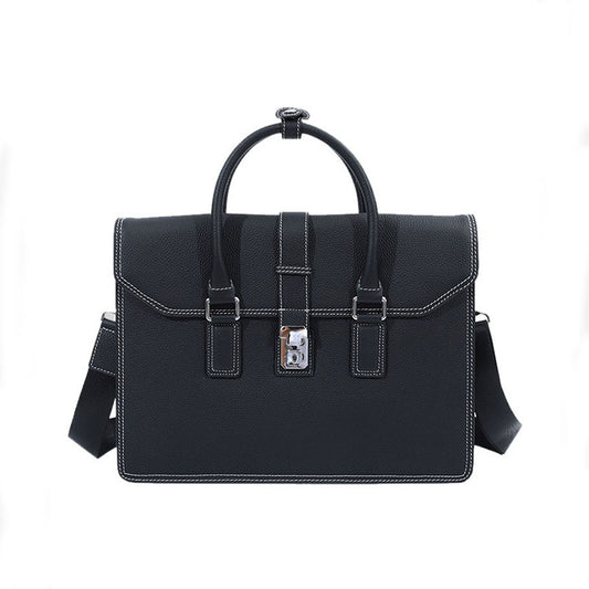 Fashion Luxury Design Business Men Briefcase with Laptop Pocket for Working Daily