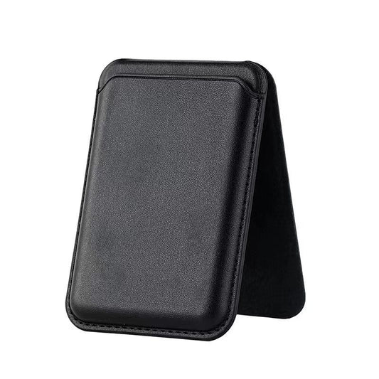 Apple 17 MagSafe phone card holder strong magnetic card case iPhone 16 foldable wallet stand