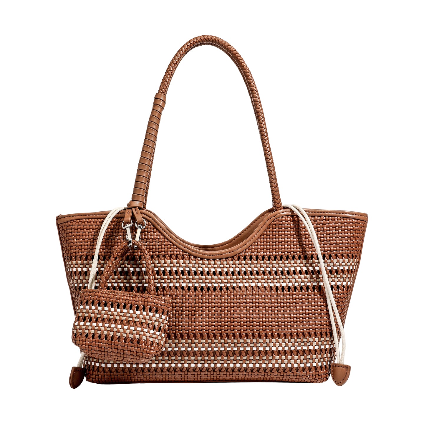 Niche fashion woven vegetable basket women's bag