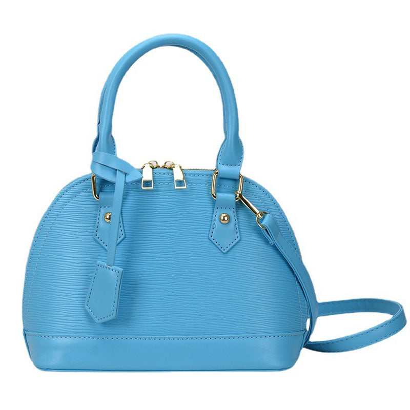 Candy Color Lady Bag Portable Shell Shape Satchel Handbag