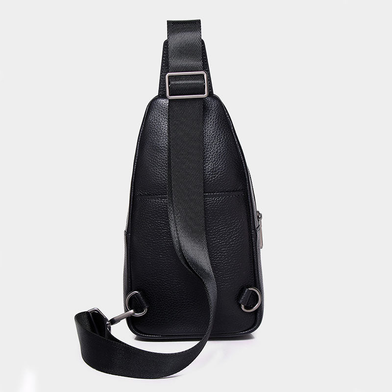 Luxury brand design chest bag with adjustable shoulder strap