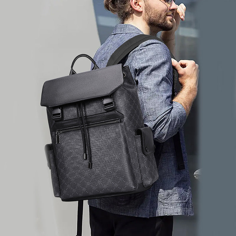 NYC Luxury fashion men design laptop backpack