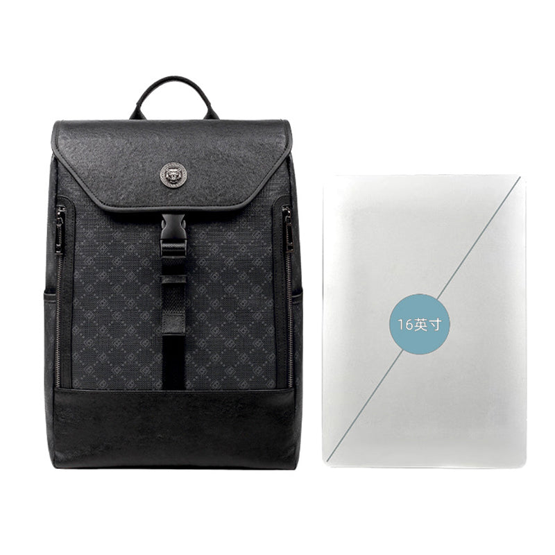 High Quality Luxury Design Full Monogram Pattern Logo Around the bag body Men's Backpack Book Bag