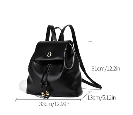 Large capacity leather backpack for women Women Backpack