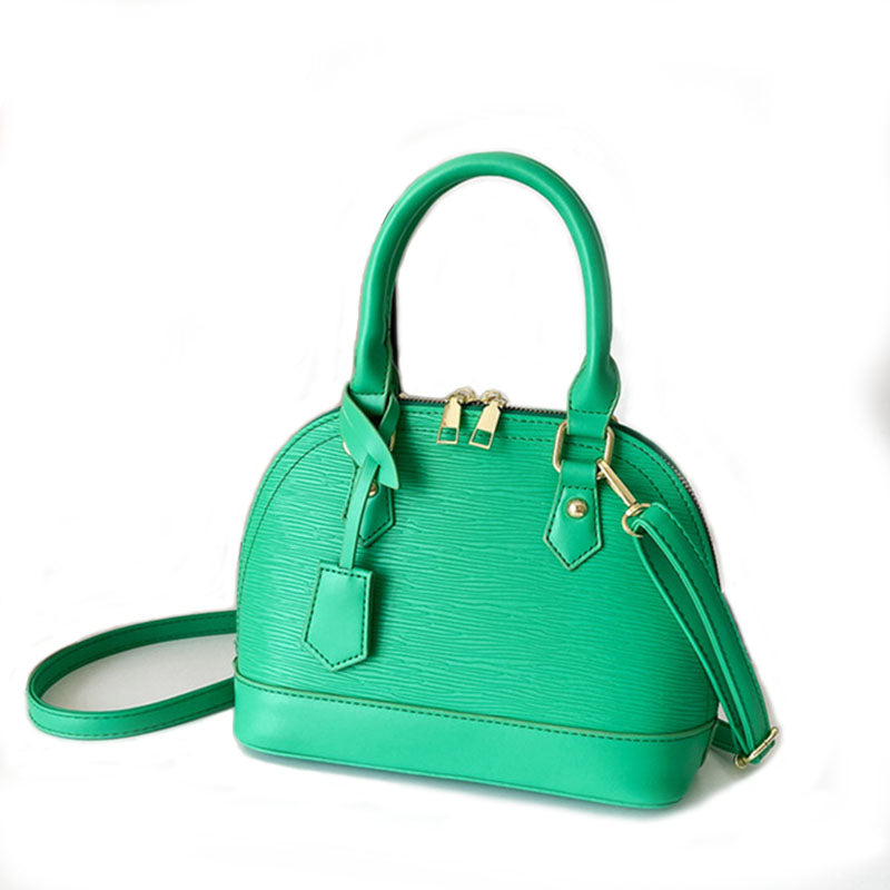 Candy Color Lady Bag Portable Shell Shape Satchel Handbag