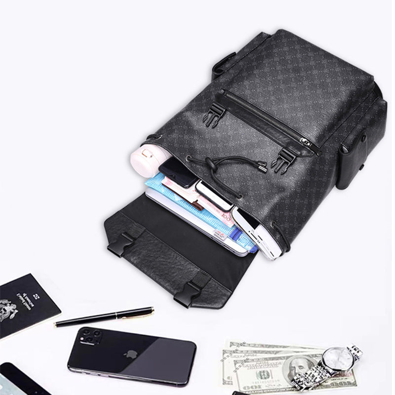 NYC Luxury fashion men design laptop backpack