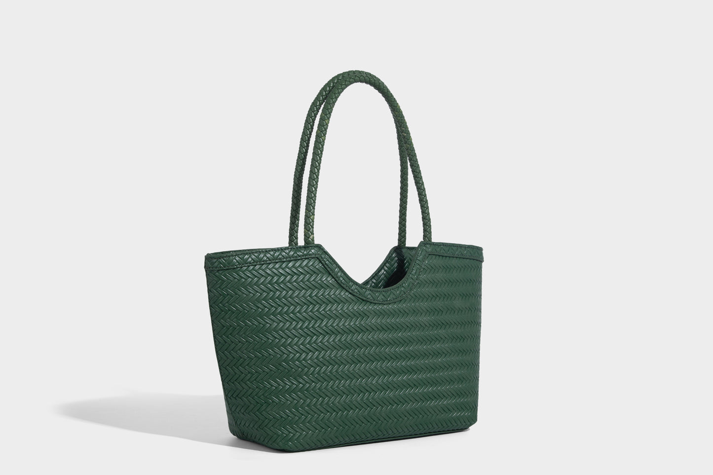 Stylish Lady Woven design fabric Women Handbag