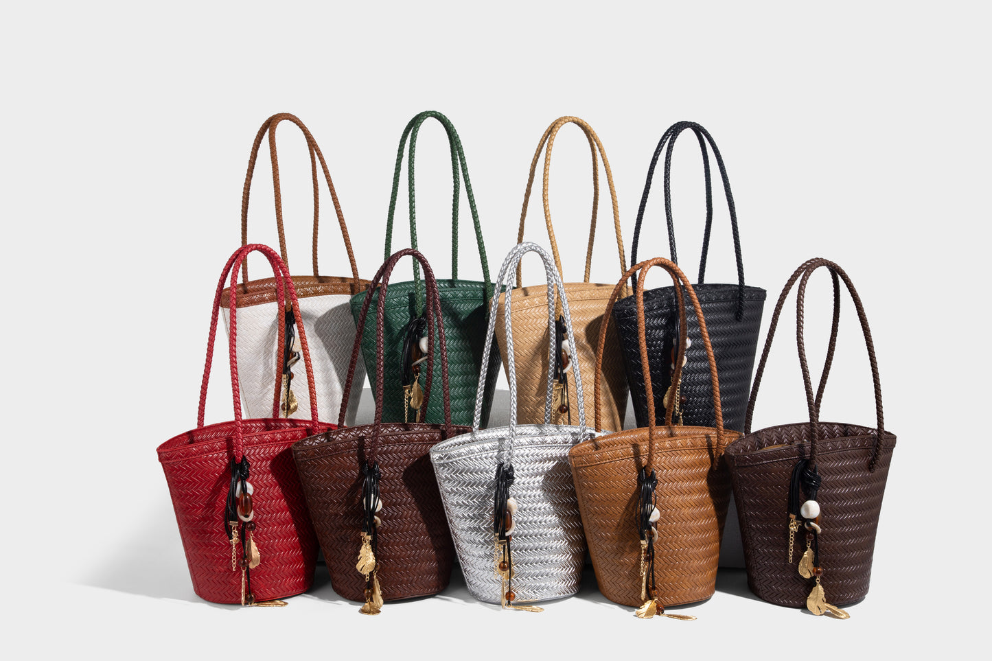 Woven women's bag
