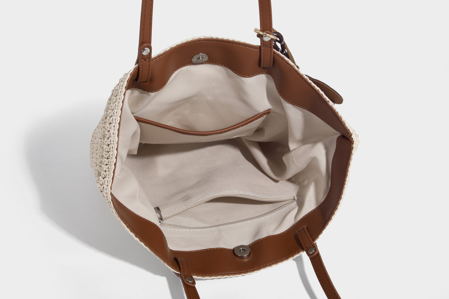 Woven Fabric Women Tote Bag For Summer