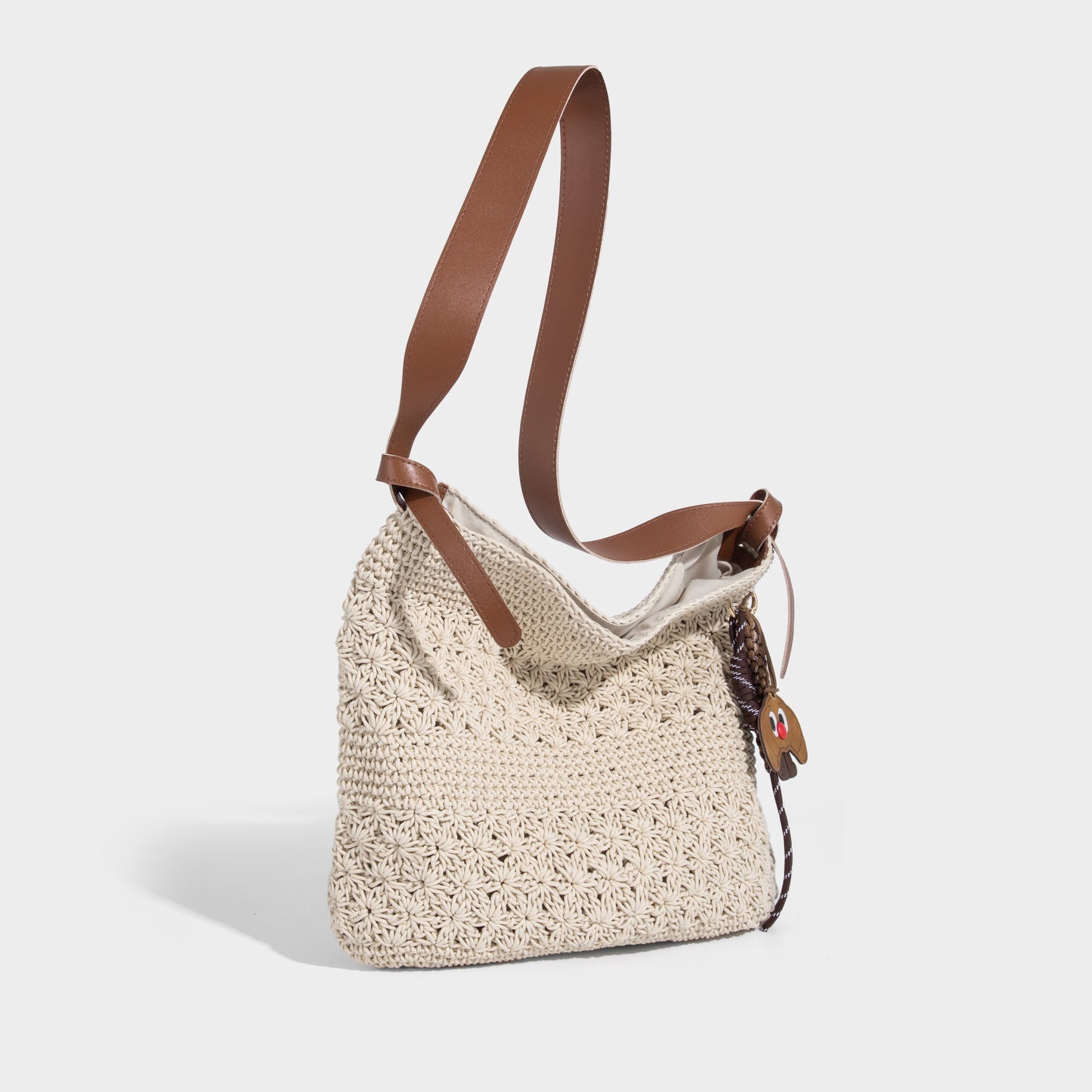 Woven fabric leisure design women's tote bag