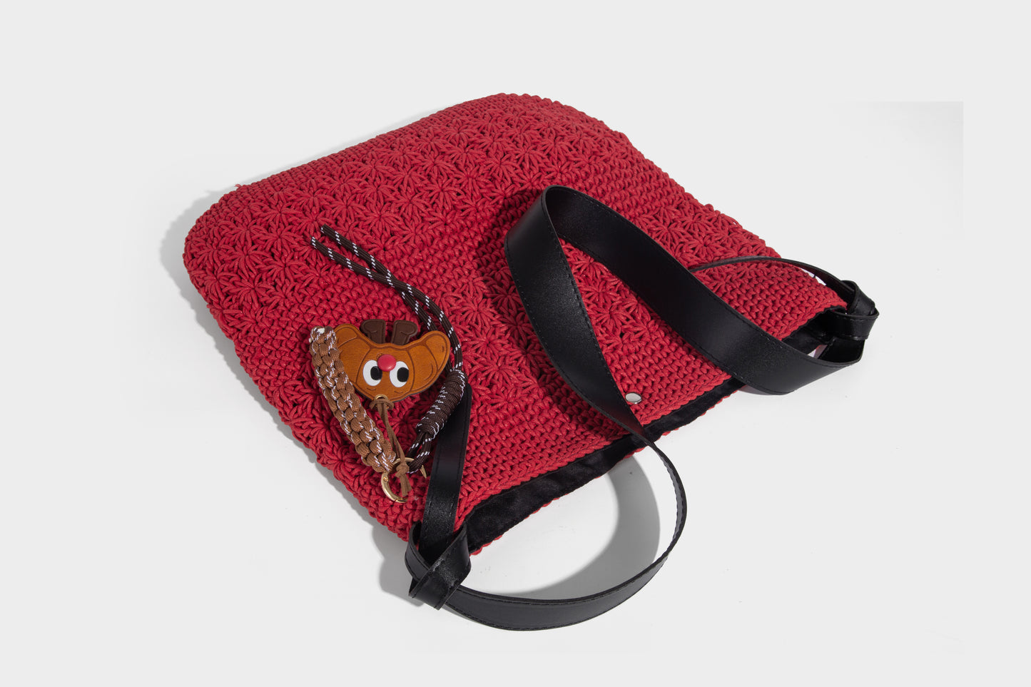 Woven fabric leisure design women's tote bag