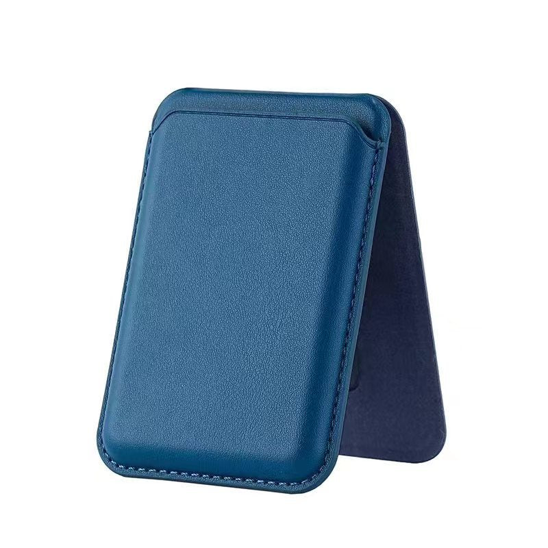 Apple 17 MagSafe phone card holder strong magnetic card case iPhone 16 foldable wallet stand