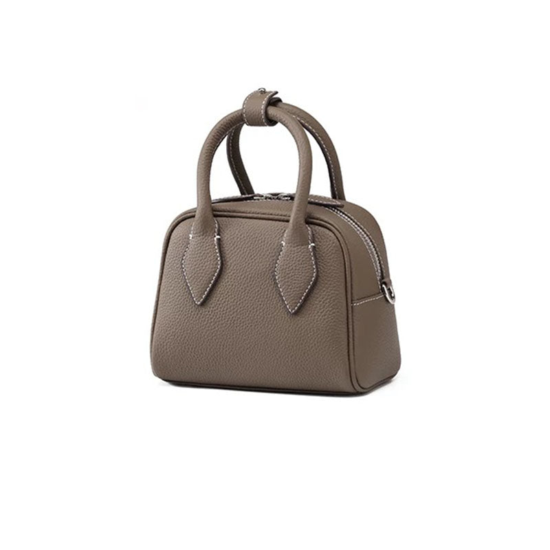 Mini size luxury brand design lady handbag with zipper closure