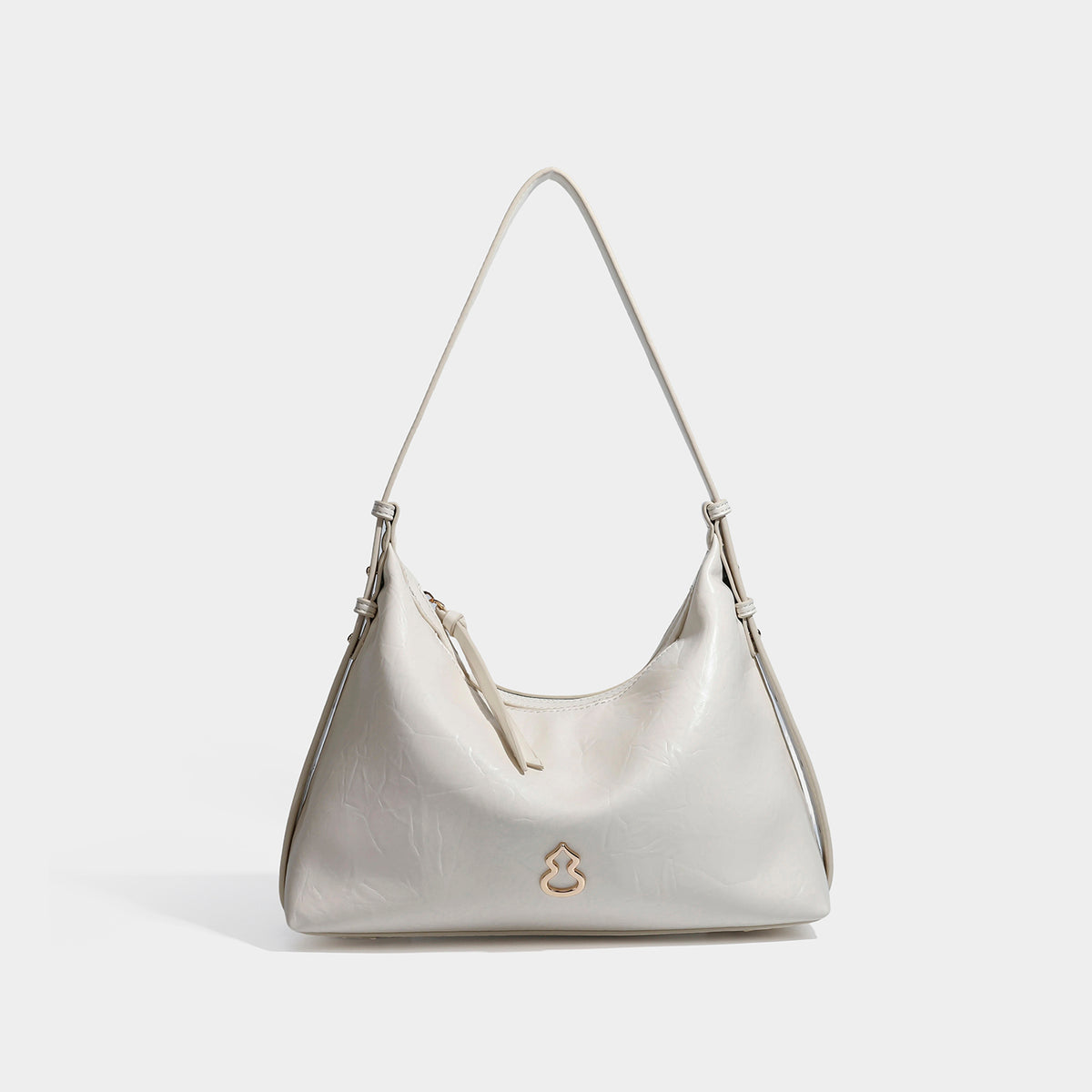 Gourd Logo Underarm Purse