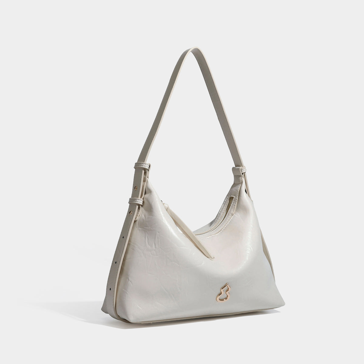 Gourd Logo Underarm Purse